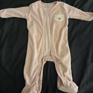 Pink Baby Bear One Piece